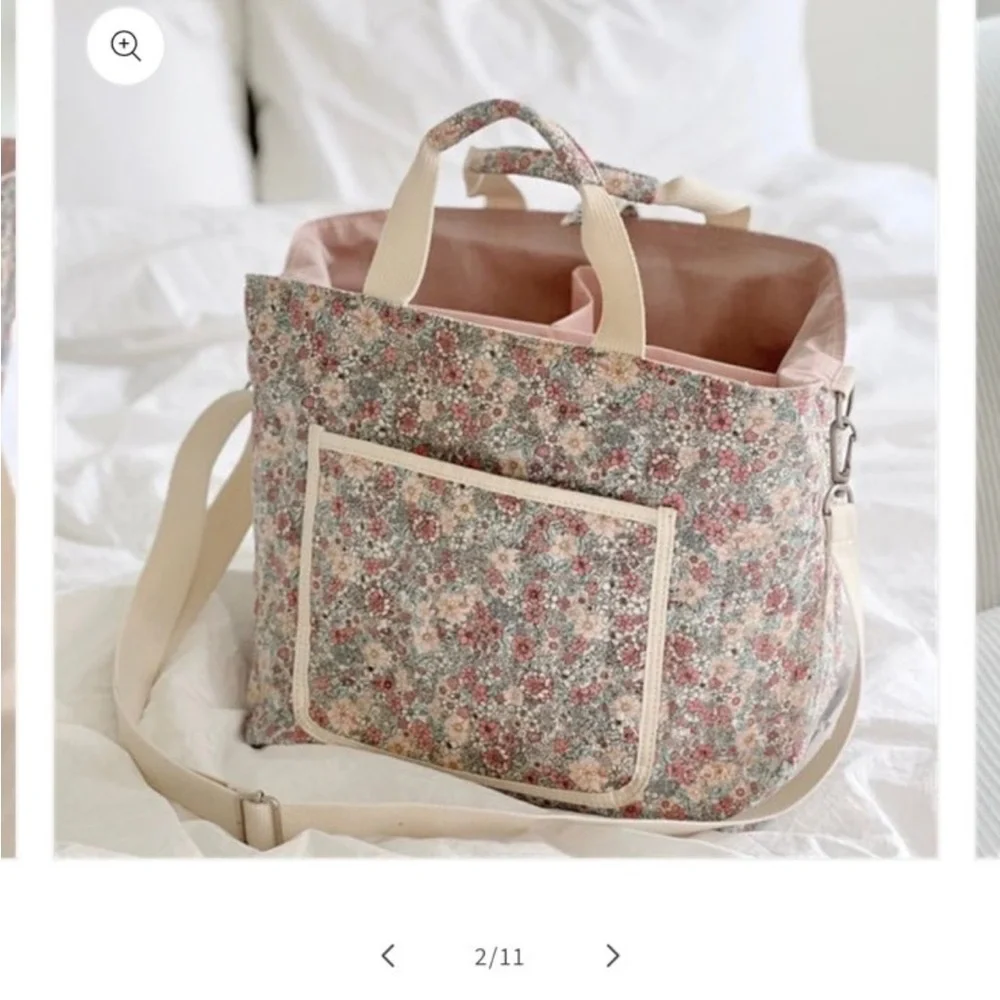 New Floral Diaper Bag